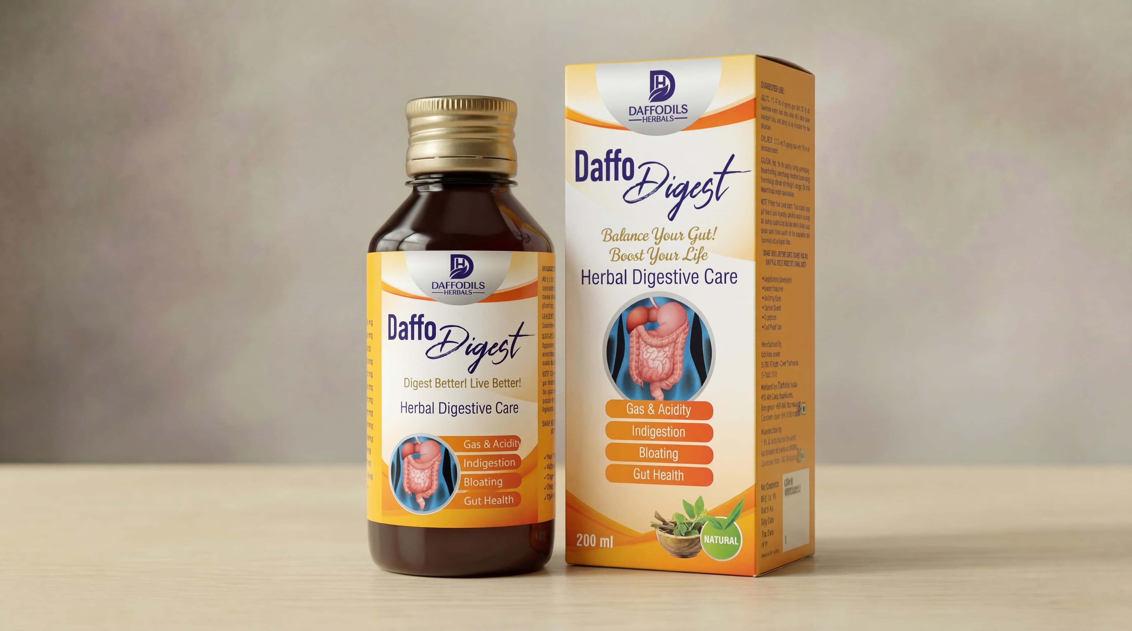 Daffo Digest Syrup 200ml
