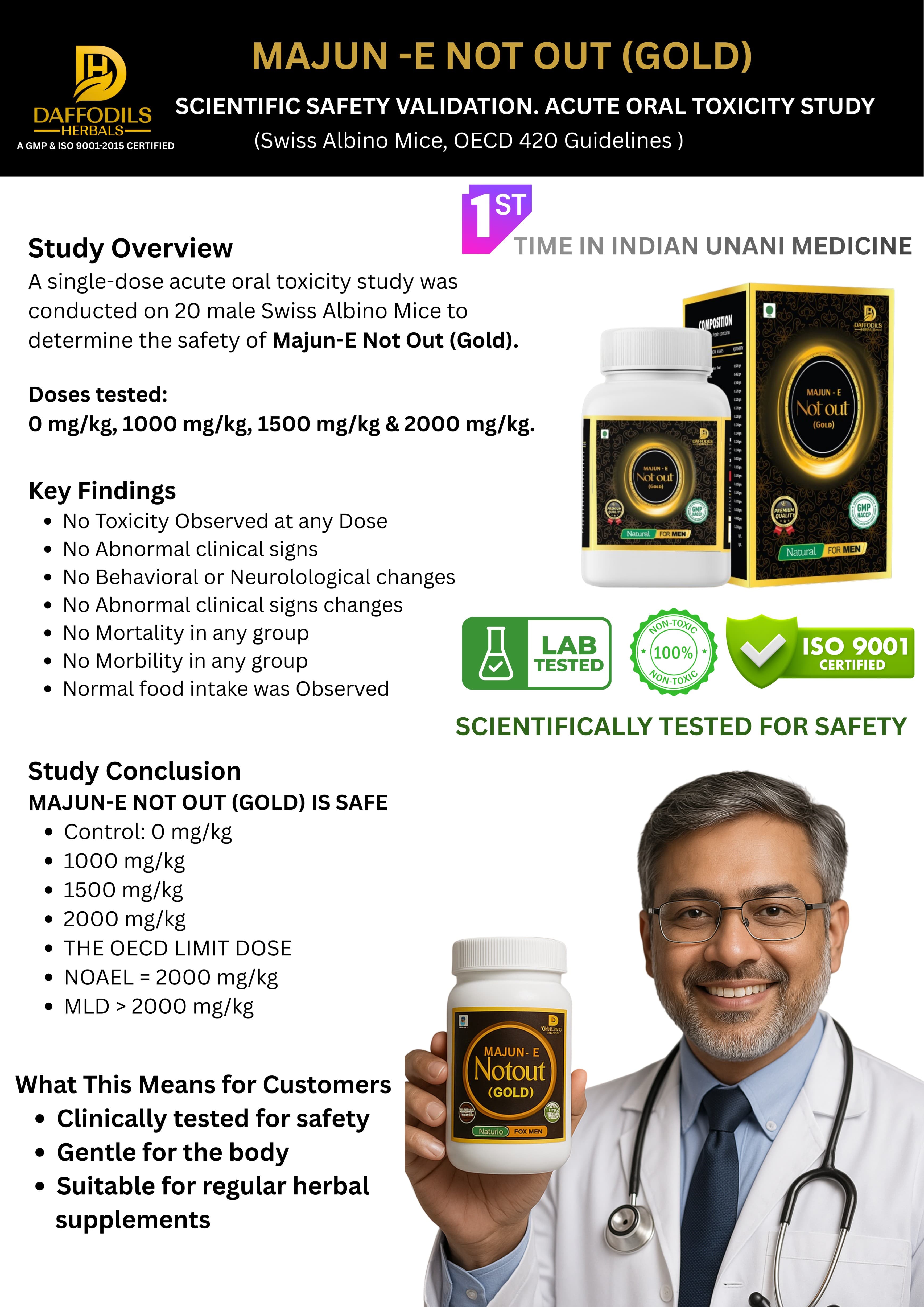 Not Out (Gold) 125g - Thumbnail 4